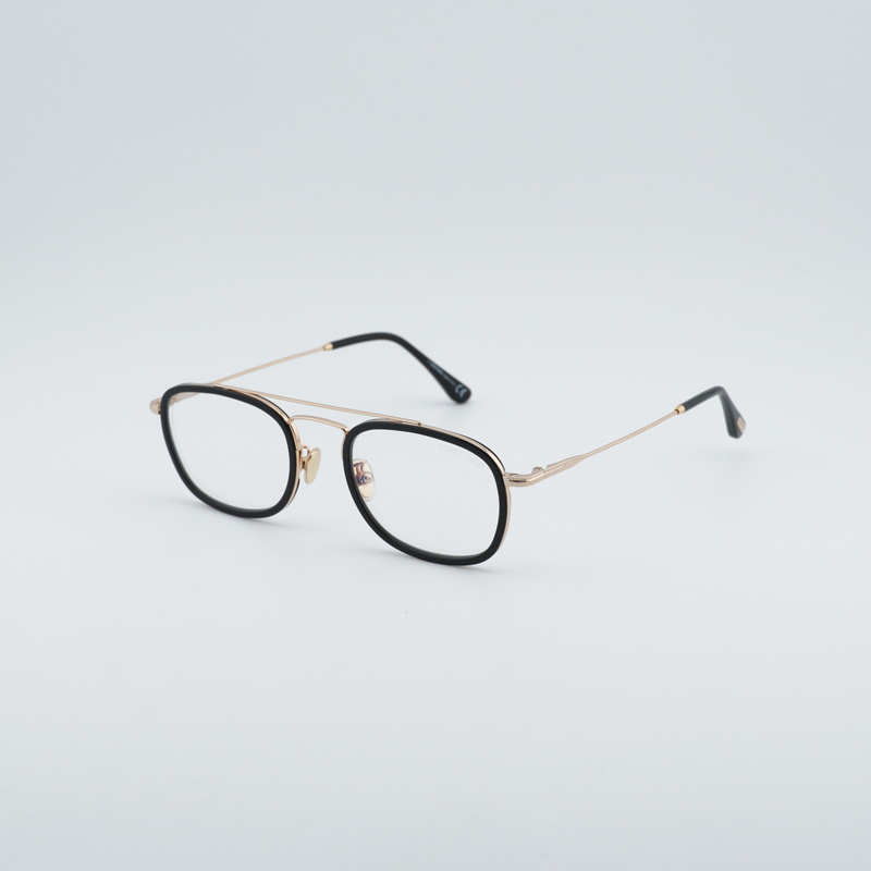 Tom Ford FT5677-F-B Square Eyeglasses