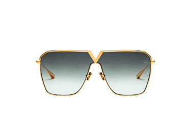 Valentino V-GOLDSHIELD VLS-137C Gold/Green Gradient AR