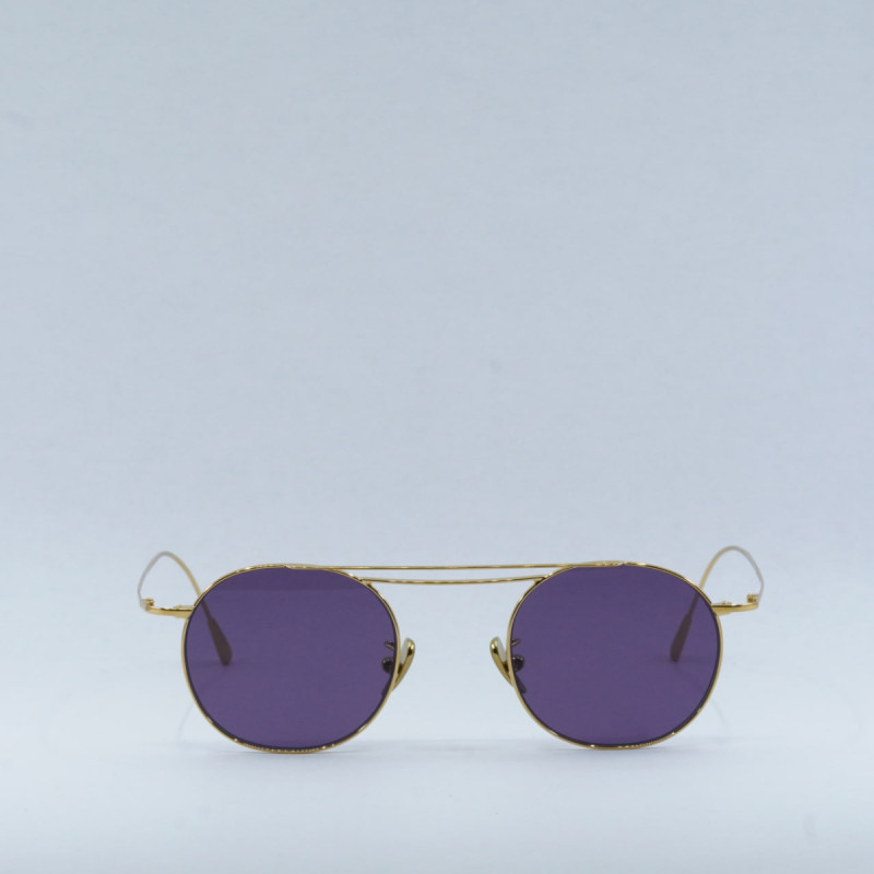 Cutler and Gross CG1268GPLS Round Sunglasses