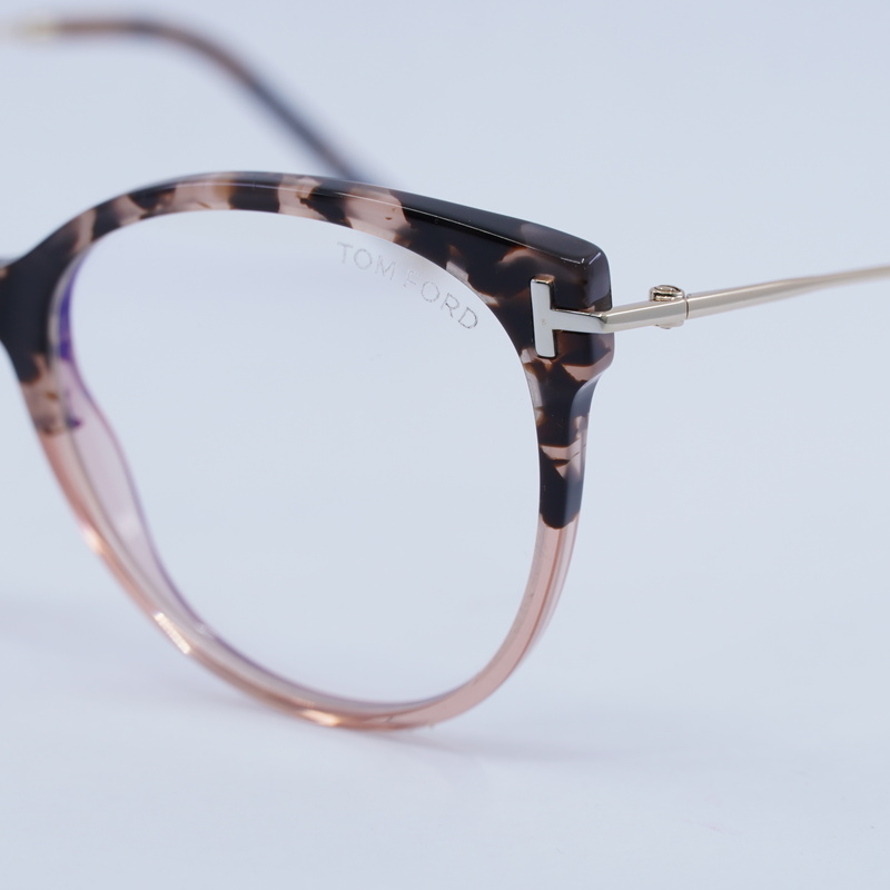 Tom Ford FT5770-B Round Eyeglasses