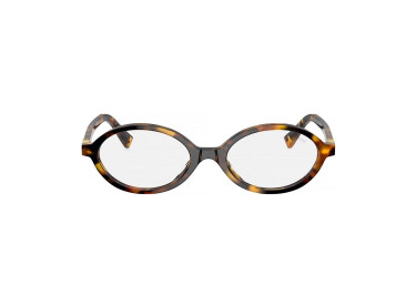 Miu Miu MU04ZSF VAU08N Honey Havana/Clear Blue Light Filter 50mm