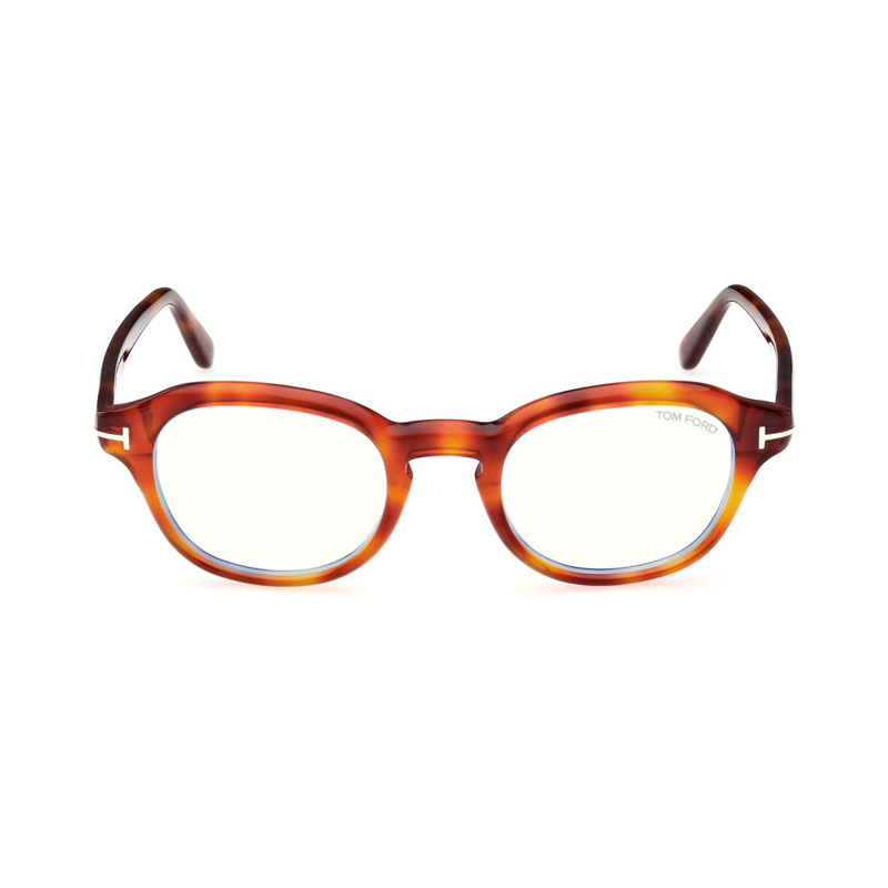 Tom Ford FT5871-B Round Eyeglasses