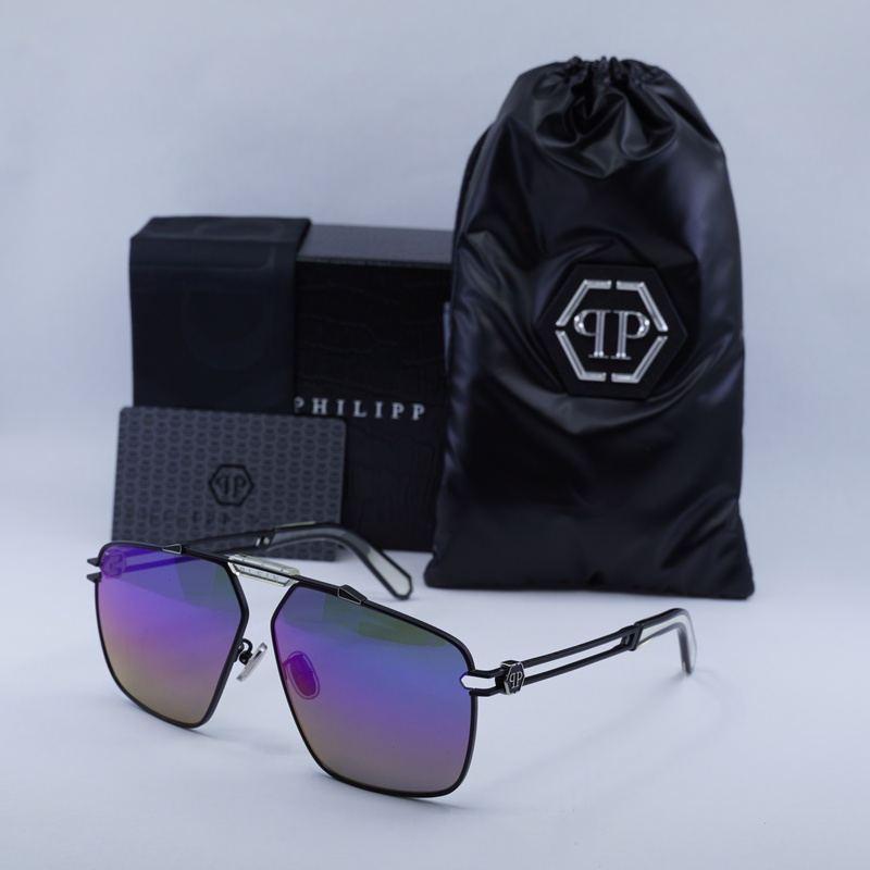 Philipp Plein SPP049M Aviator Sunglasses
