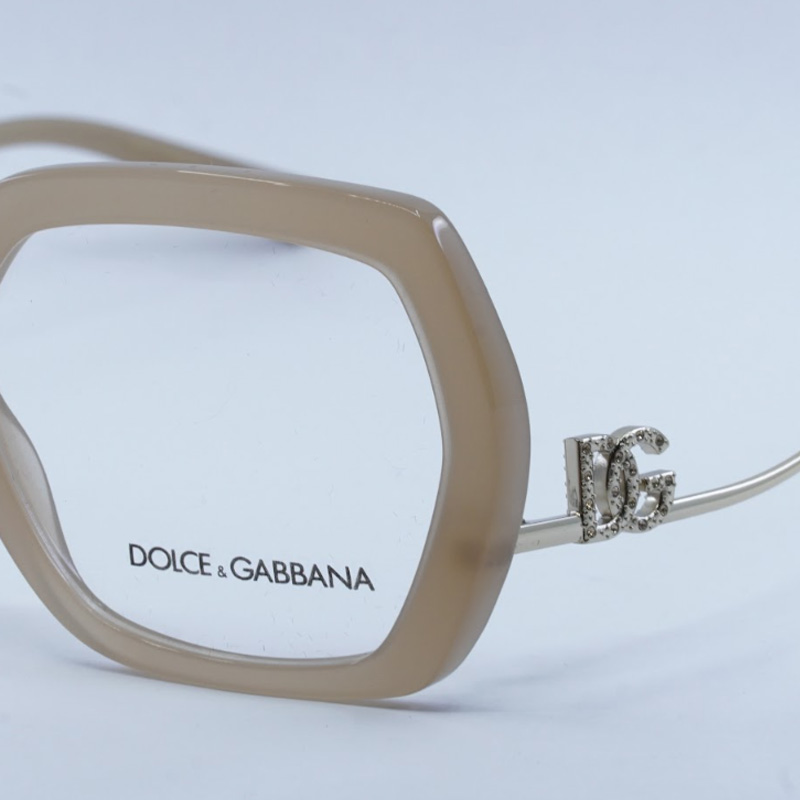 Dolce & Gabbana DG3390B Geometric Eyeglasses