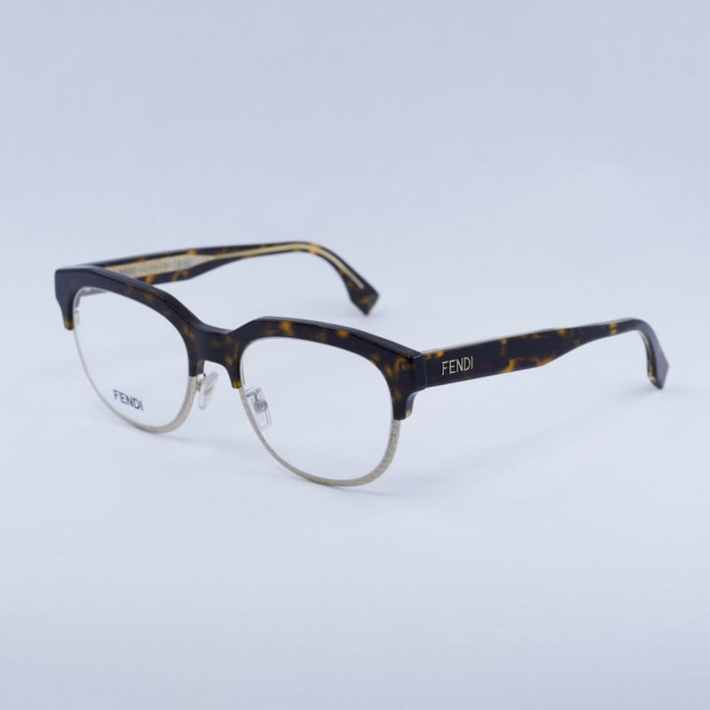 Fendi FE50068U Browline Eyeglasses