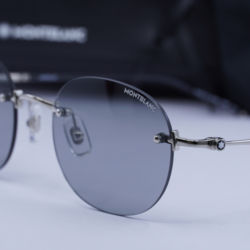 Montblanc MB0126S Round Sunglasses