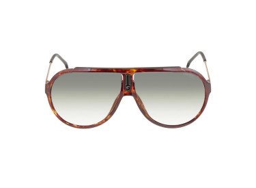 Carrera ENDURANCE65/N 0086 D6 Havana/Green Gradient Gold Mirror
