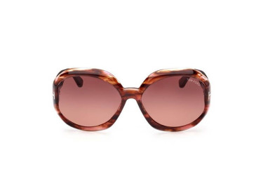 Tom Ford FT1011 55F Colored Havana/Brown Gradient