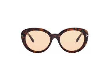 Tom Ford FT1009 52E Dark Havana/Peach