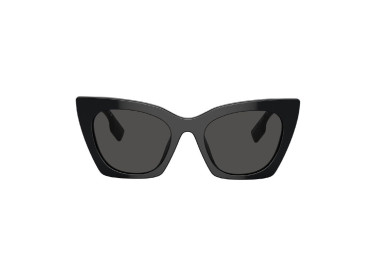 Burberry BE4372U 300187 Shiny Black/Dark Grey