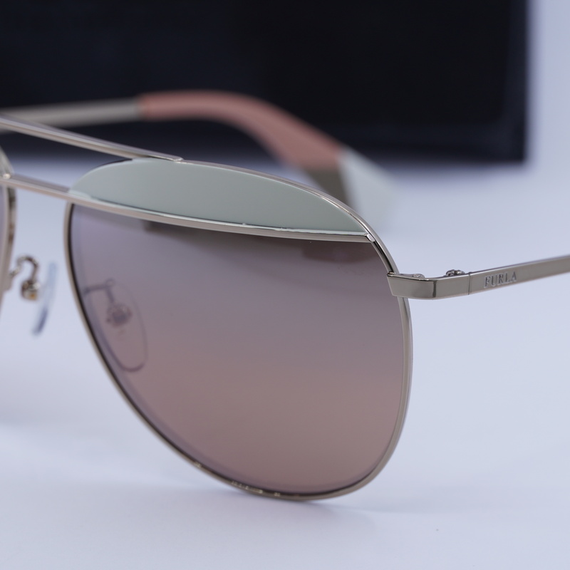 Furla SFU236 Aviator Sunglasses