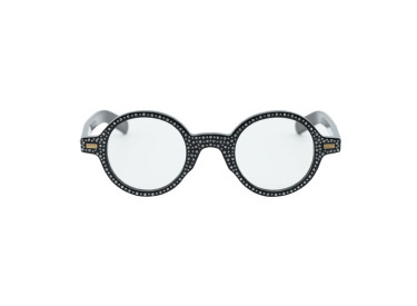 Valentino VLX-185B Black with White Stones 43mm