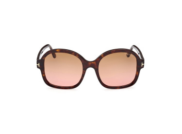 Tom Ford FT1034 52F Dark Havana/Brown to Peach Gradient