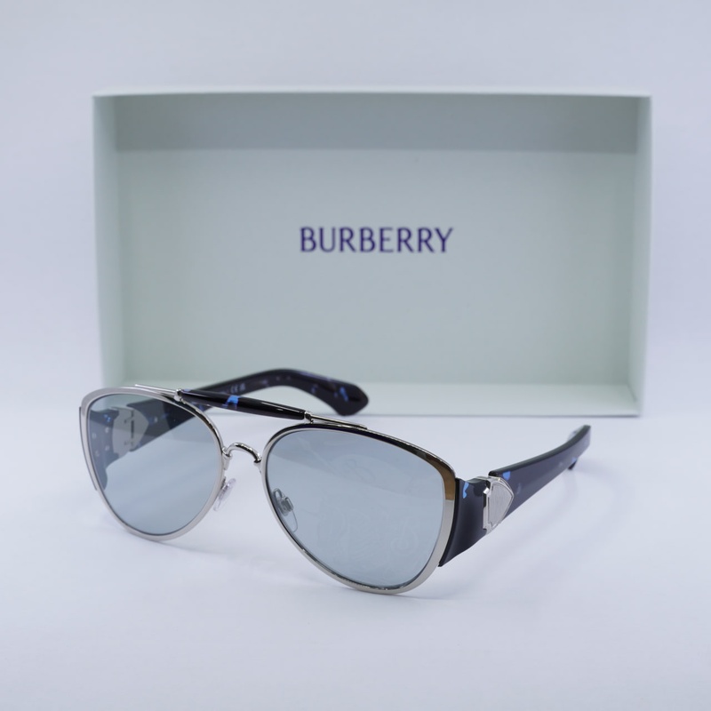 Burberry BE3161 Aviator Sunglasses