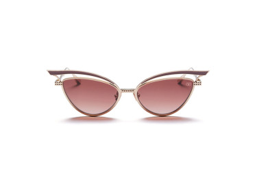 Valentino V-GLASSLINER VLS-118C White Gold/Powder Enamel/Dark Rose to Light Rose AR