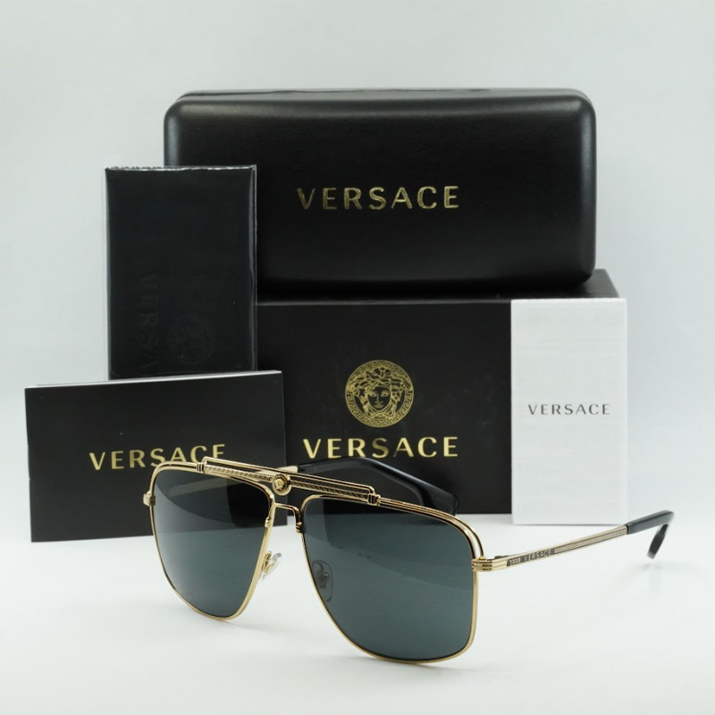 Versace VE2242 Aviator Sunglasses