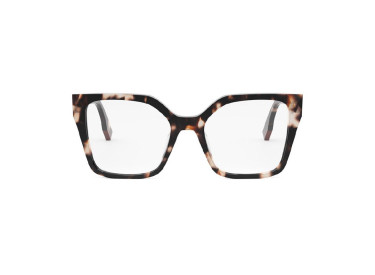 Fendi FE50002I 054 Glossy Havana 52mm