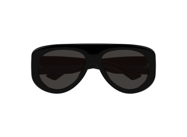 Bottega Veneta BV1362S 001 Shiny Black/Grey