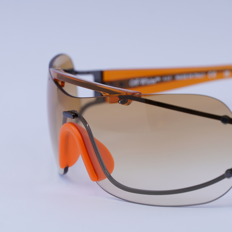 Off-White OERI103BIGWHARF Shield Sunglasses