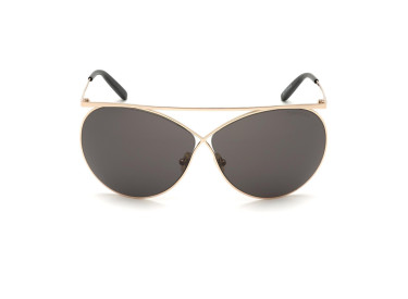 Tom Ford FT0761 28A Shiny Rose Gold/Smoke
