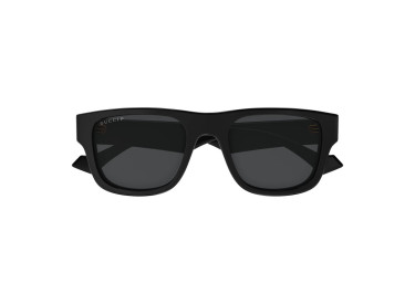 Gucci GG1427S 002 Solid Black/Grey AR Polarized