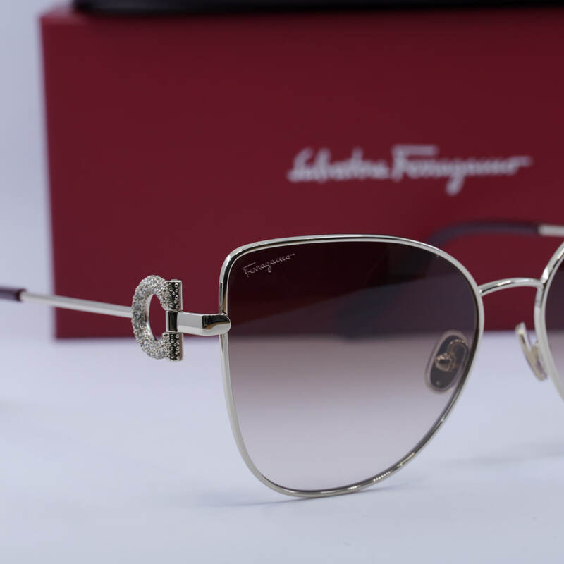 Salvatore Ferragamo SF296SR Cat Eye Sunglasses