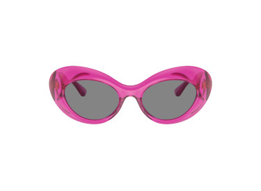 Versace VE4456U 533487 Pink Transparent/Dark Grey