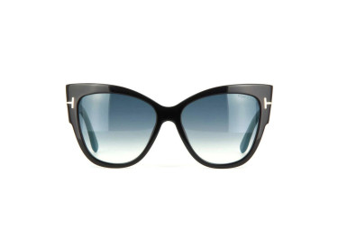 Tom Ford FT0371 01B Shiny Black/Gradient Grey