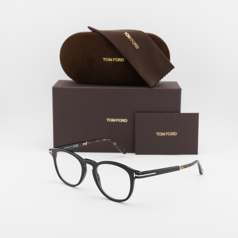 Tom Ford FT5891-B Round Eyeglasses