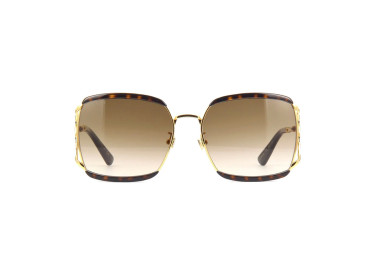 Gucci GG0593SK 002 Havana/Brown Gradient
