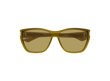 Saint Laurent SL 758 004 Transparent Ocra/Nicotine