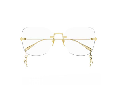 Gucci GG1150O 001 Endura Gold with Gold Chain 59mm