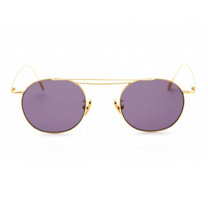 Cutler and Gross CG1268GPLS Round Sunglasses