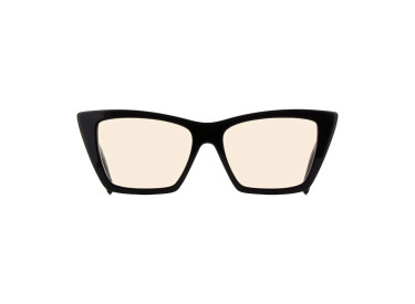 Saint Laurent SL 276 MICA 038 Shiny Black/Yellow