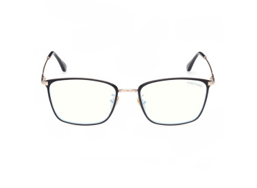 Tom Ford FT5774-D-B 028 Black/Rose Gold Blue Light Block 54mm