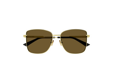 Bottega Veneta BV1237S 002 Gold/Brown