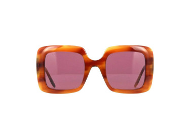 Gucci GG0896S 004 Striped Havana/Violet