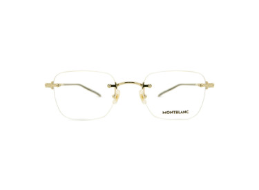 Montblanc MB0130O 002 Gold 53mm
