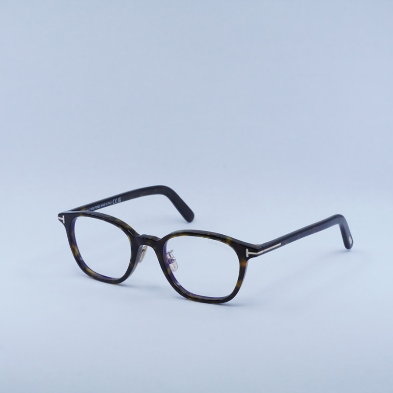 Tom Ford FT5858-D-B Round Eyeglasses