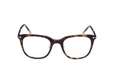 Tom Ford FT5776-D-B 052 Dark Havana/Clear Blue Light Block 53mm