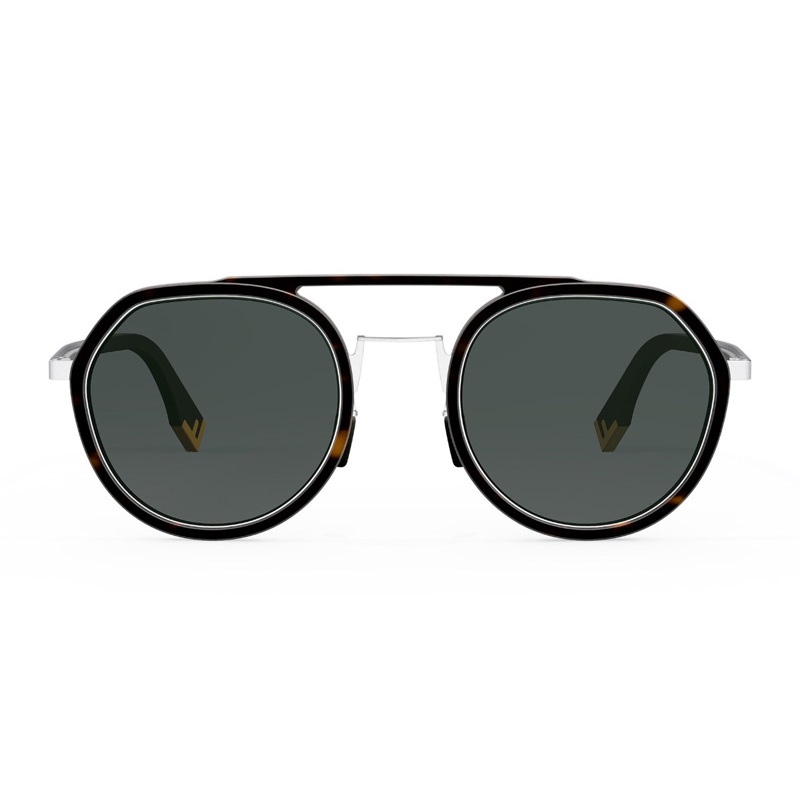 Fendi FE40040U Round Sunglasses