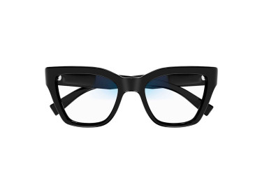 Saint Laurent SL641 006 Shiny Black/Clear To Grey Photocromic AR Blue