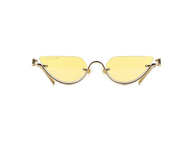 Gucci GG1603S 004 Gold/Rose Mirror to Dark Yellow with GG Pattern