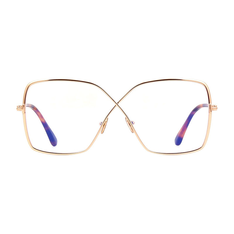 Tom Ford FT5841-B Square Eyeglasses