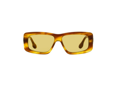 Victoria Beckham VB669S 223 Striped Blonde Havana/Brown