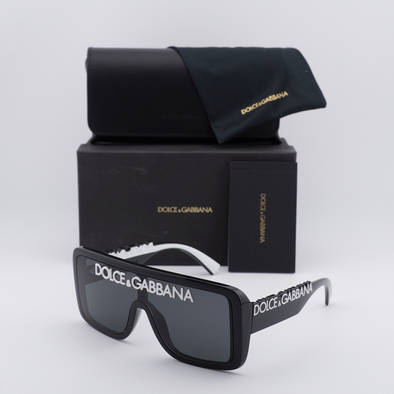 Dolce & Gabbana DG6204 Shield Sunglasses