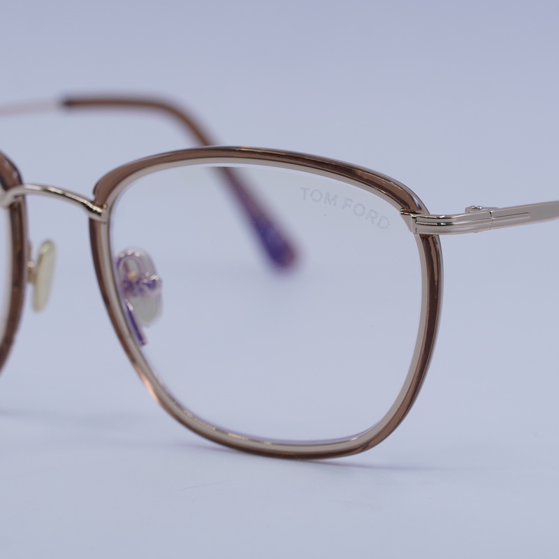 Tom Ford FT5702-B Oval Eyeglasses
