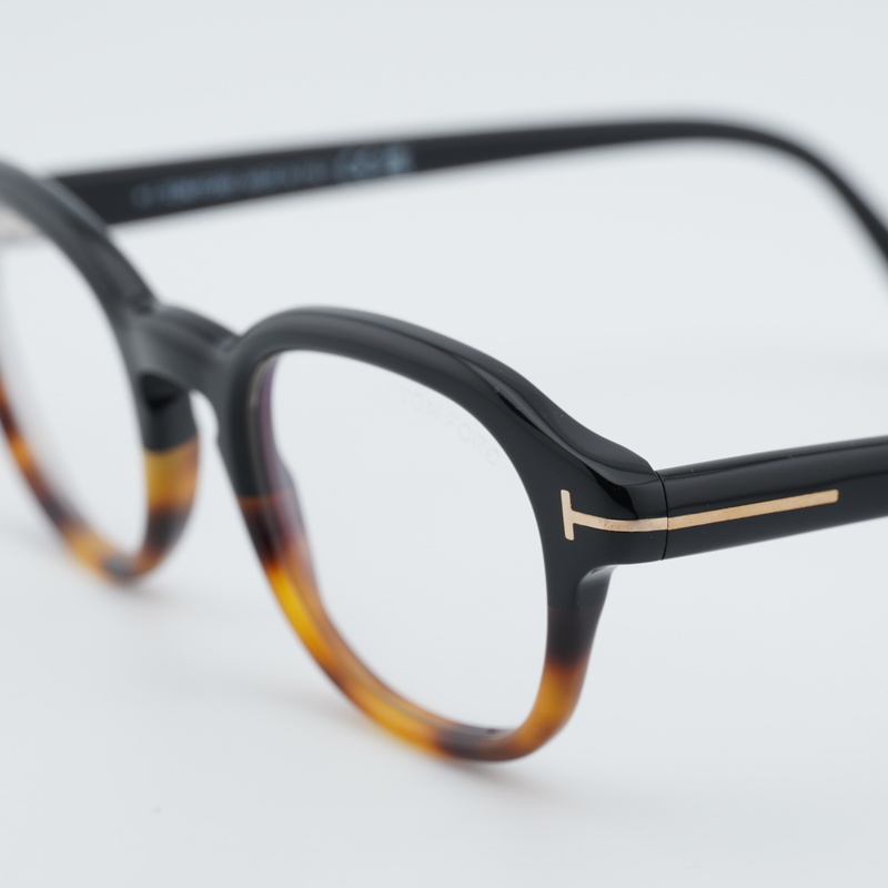Tom Ford FT5871-B Round Eyeglasses
