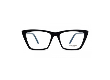 Saint Laurent SL737 MICA THIN OPT 001 Black/Transparent AR 54mm
