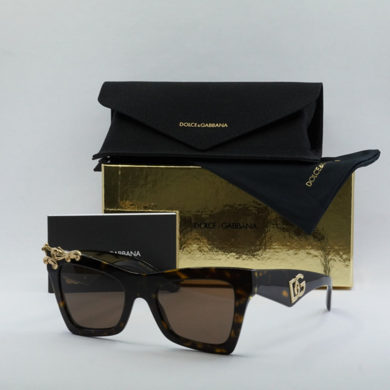 Dolce & Gabbana DG4434 Cat Eye Sunglasses